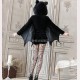 Halloween Bat Girl Gothic Style Cloak - SIZE XL! (C45)